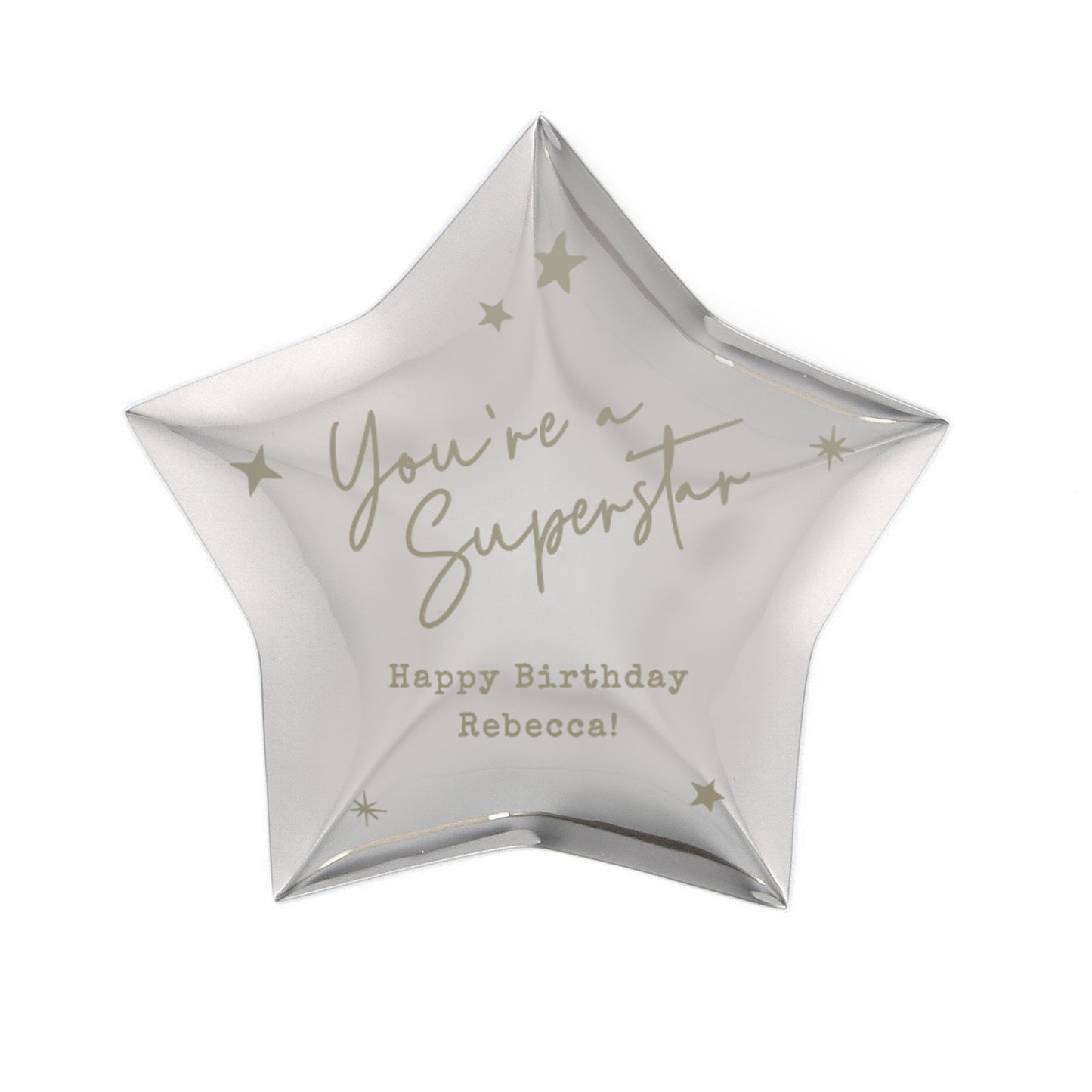 Personalised Youre a Superstar Trinket Box