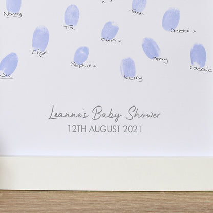 Personalised Cloud A4 Framed Print