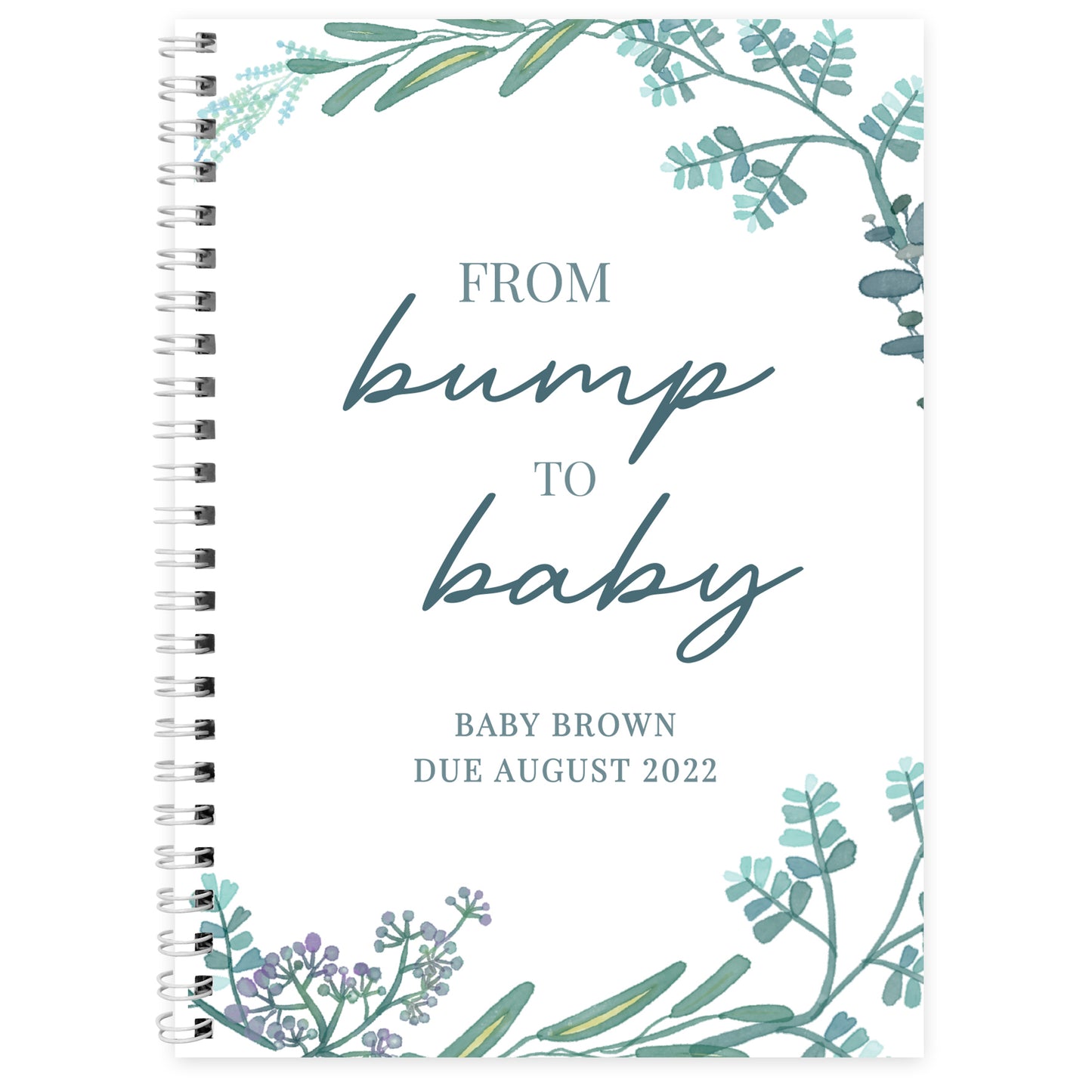 Personalised Pregnancy A5 Journal