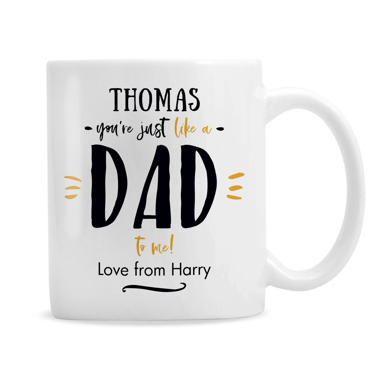 Personalised Just Like A Dad Mug