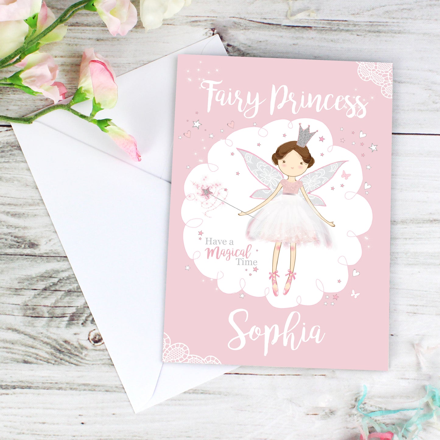 Personalised Fairy Princess Card