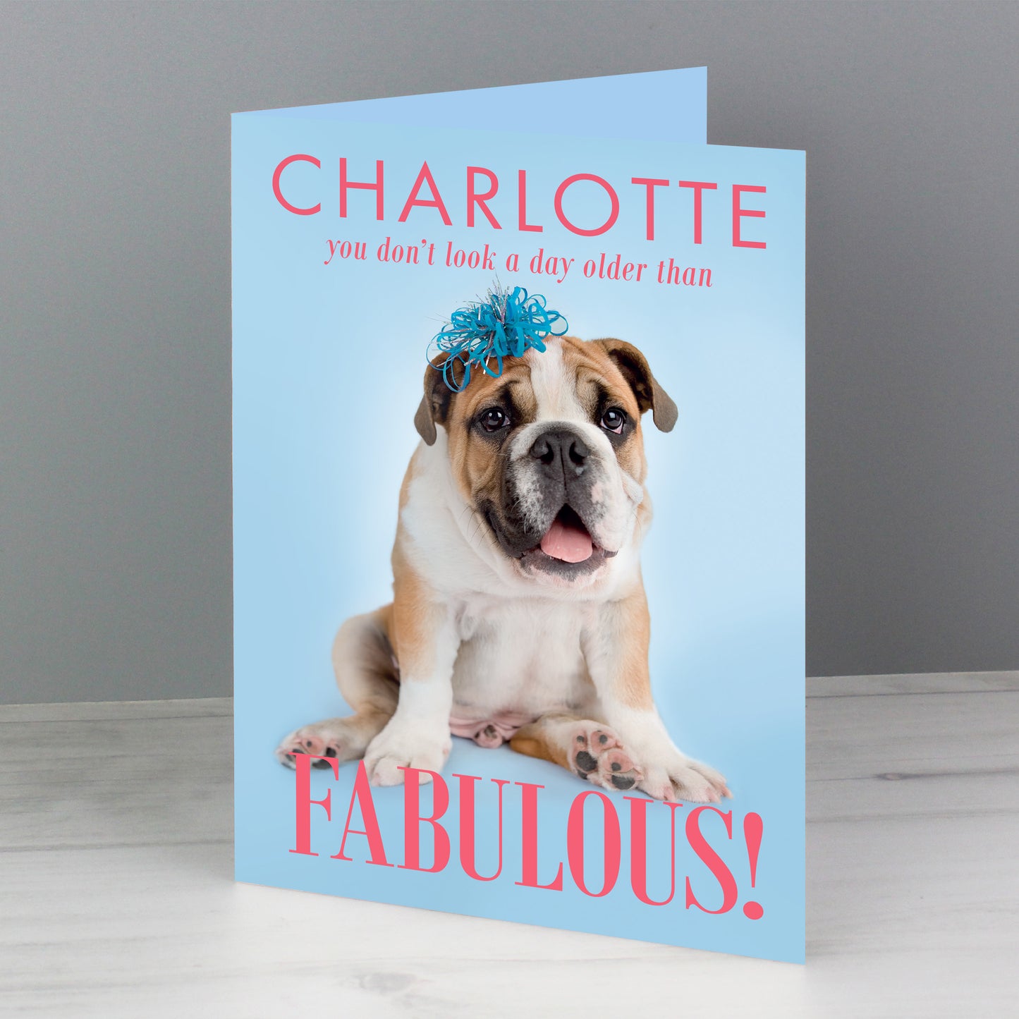 Personalised Rachael Hale Fabulous Birthday Card