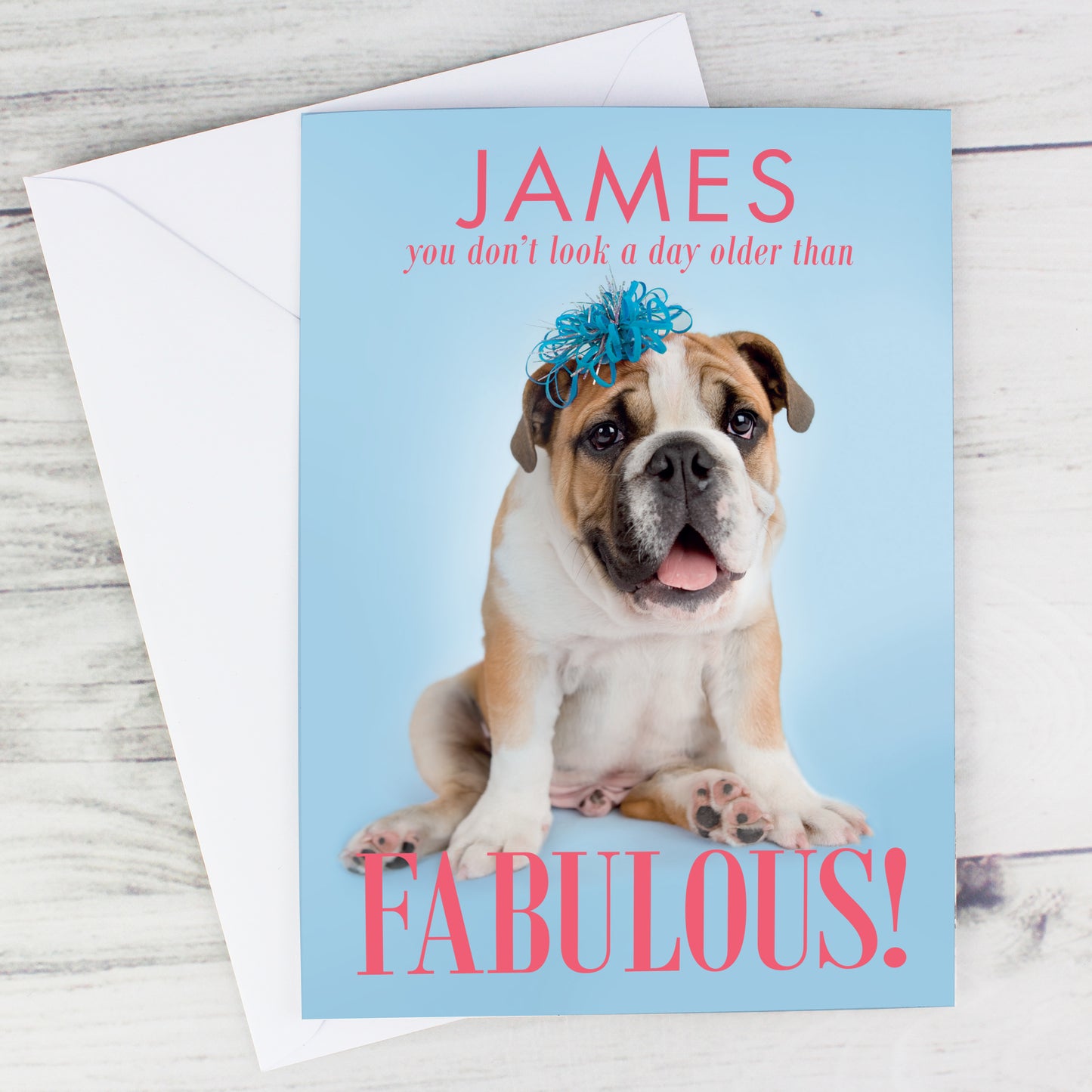 Personalised Rachael Hale Fabulous Birthday Card