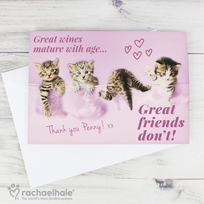 Personalised Rachael Hale 'Great Friends' Card