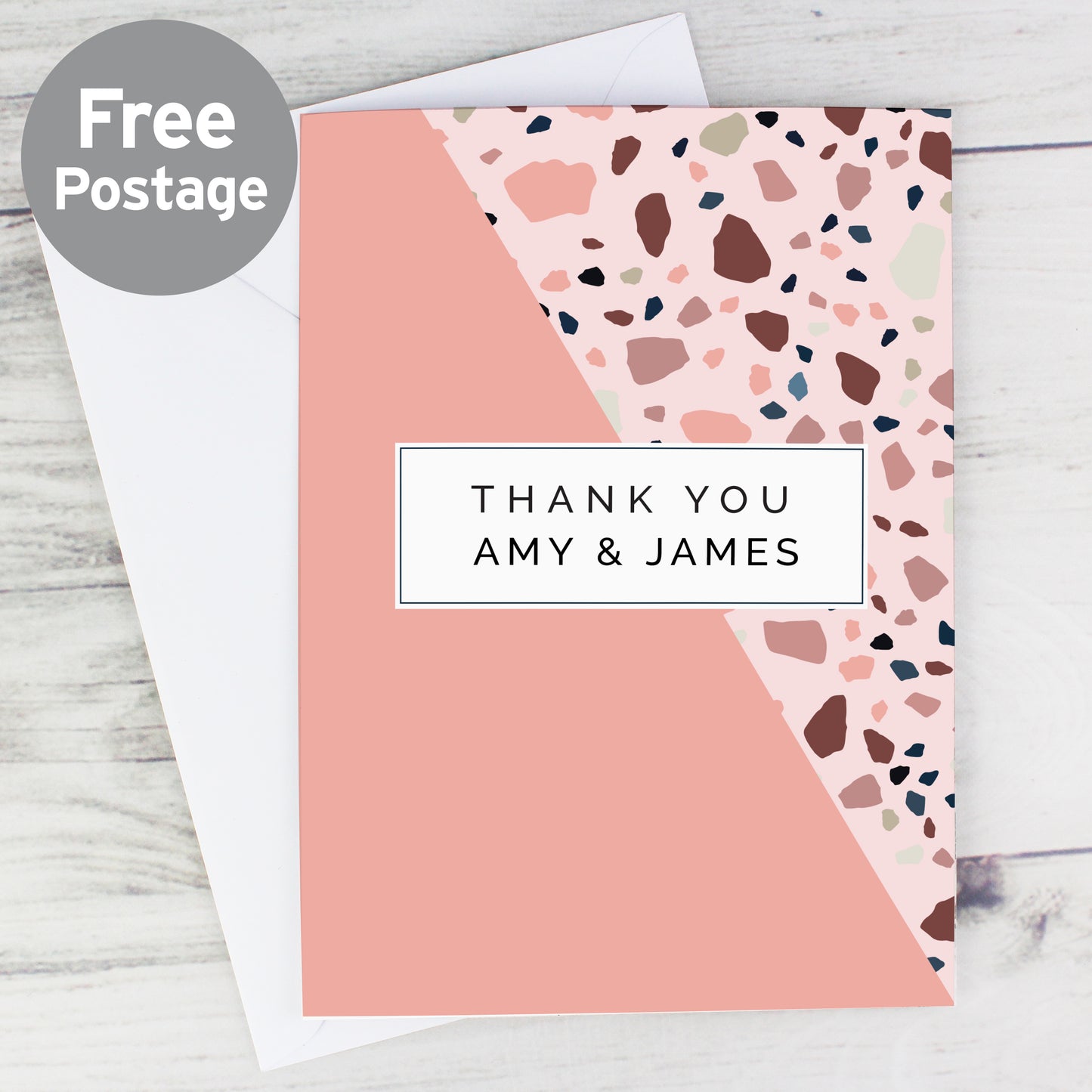 Personalised Thank You Card