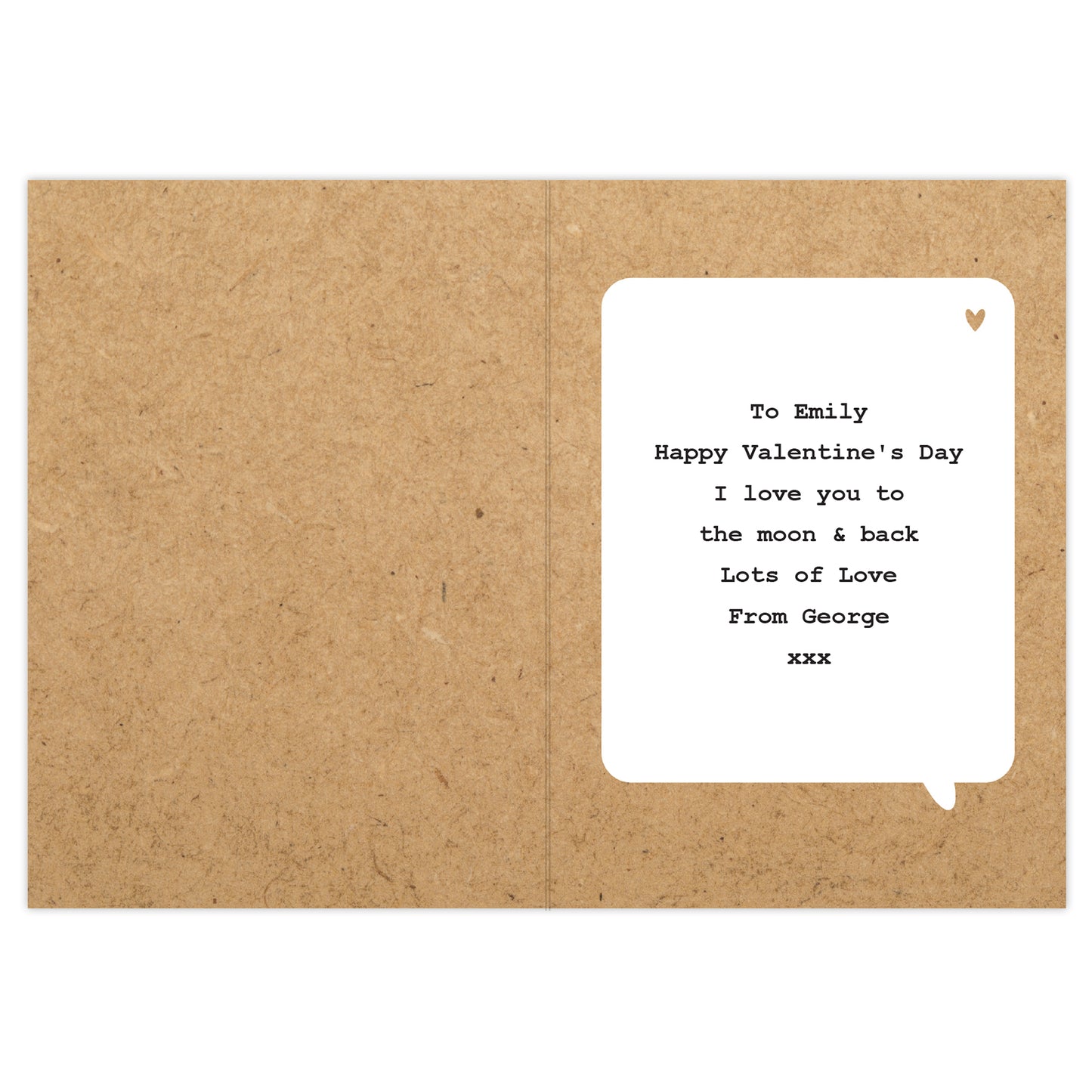 Personalised Rustic Polaroid Photo Upload Card