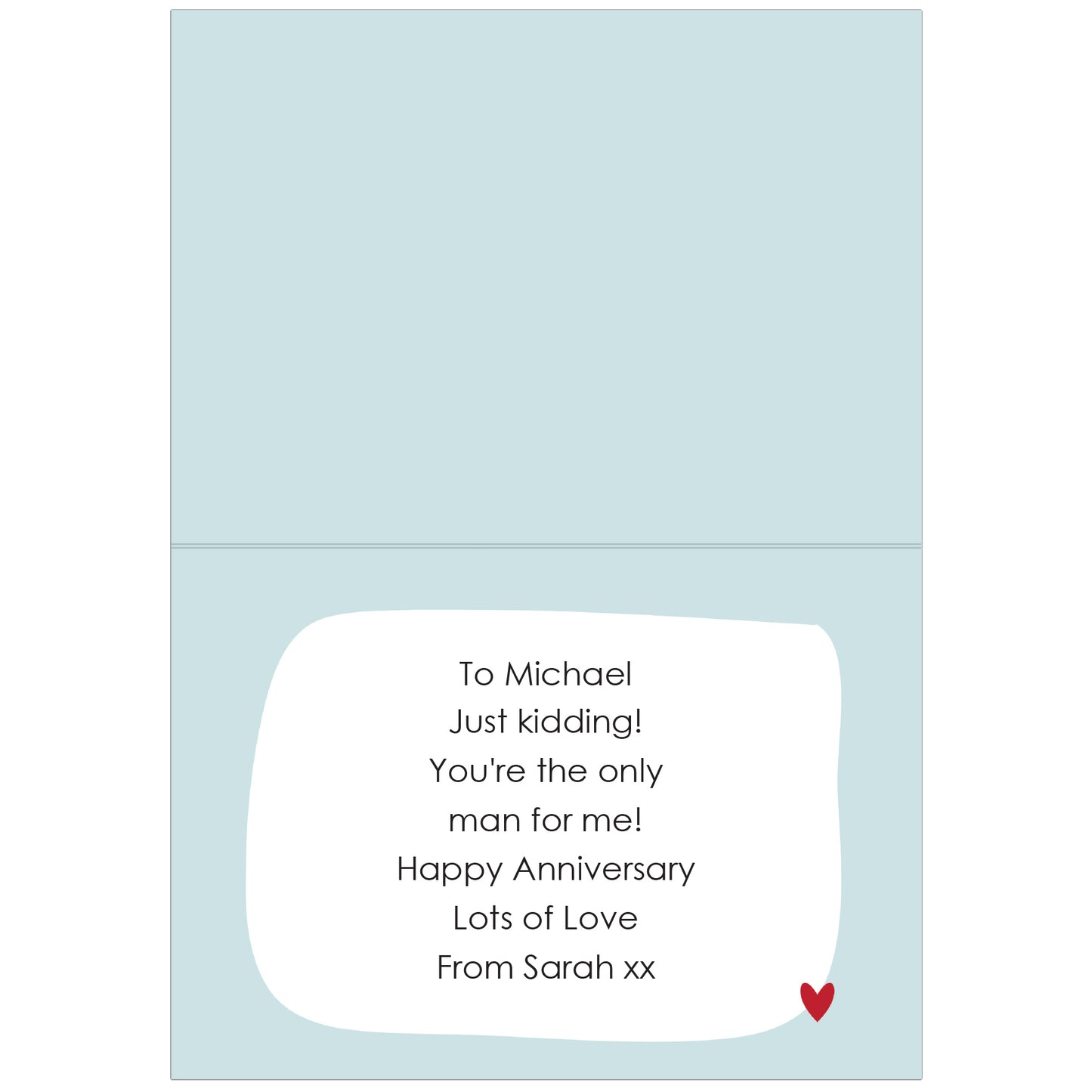 Personalised You're My Favourite Husband Card