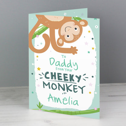 Personalised From Your Cheeky Monkey Card