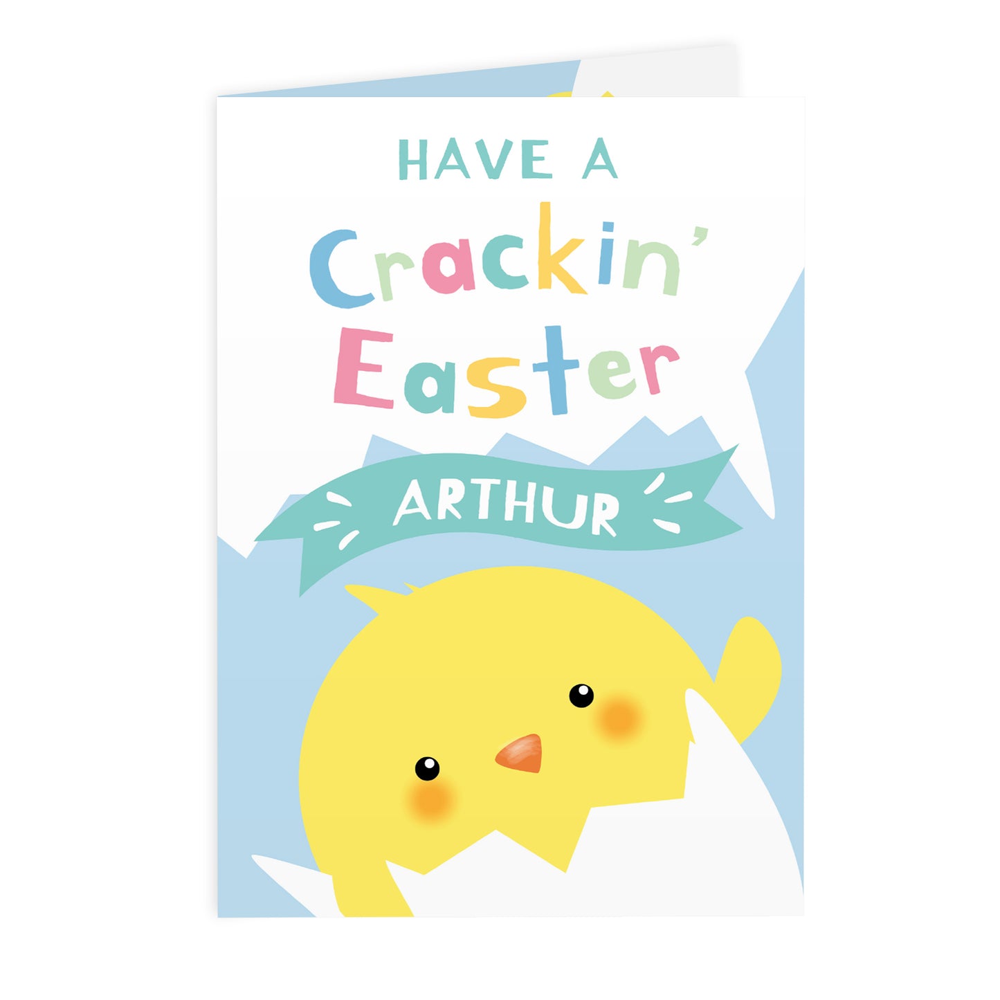 Personalised Have A Cracking Easter Card