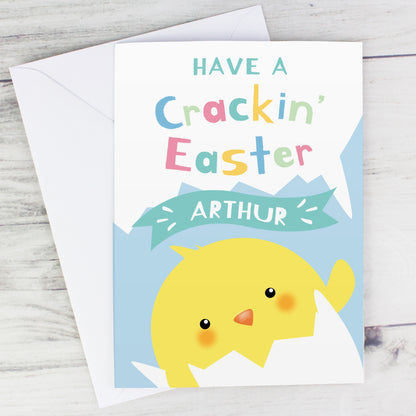 Personalised Have A Cracking Easter Card