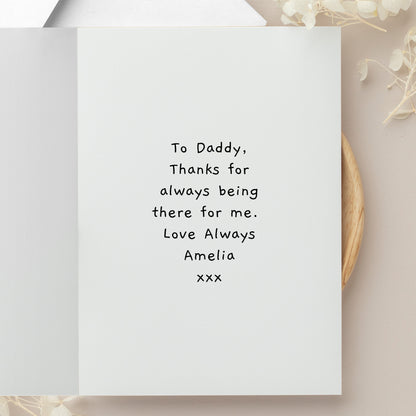 Personalised Photo Upload Card