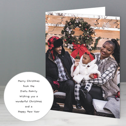 Personalised Photo Upload Card