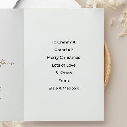 Personalised Photo Upload Christmas Card