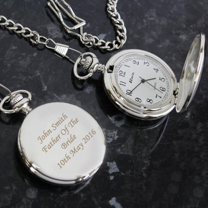 Personalised Pocket Fob Watch