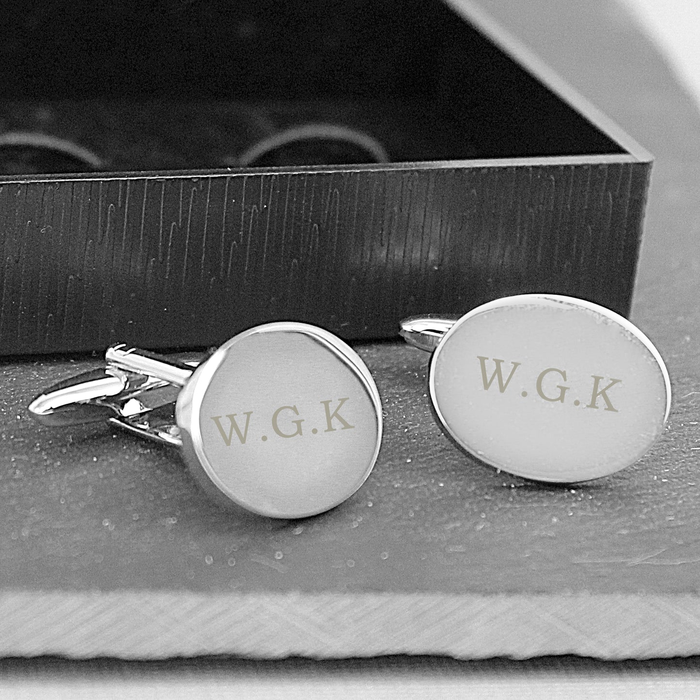 Personalised Oval Cufflinks