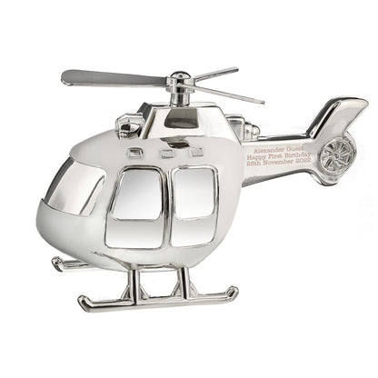 Personalised Helicopter Money Box