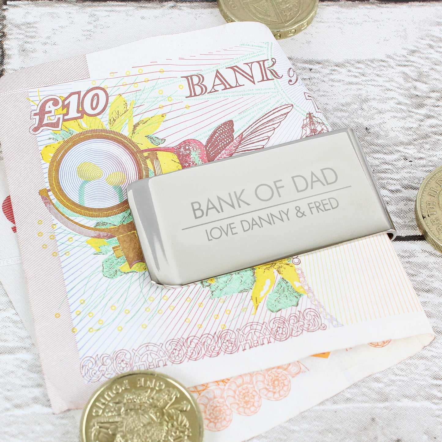 Personalised Classic Money Clip