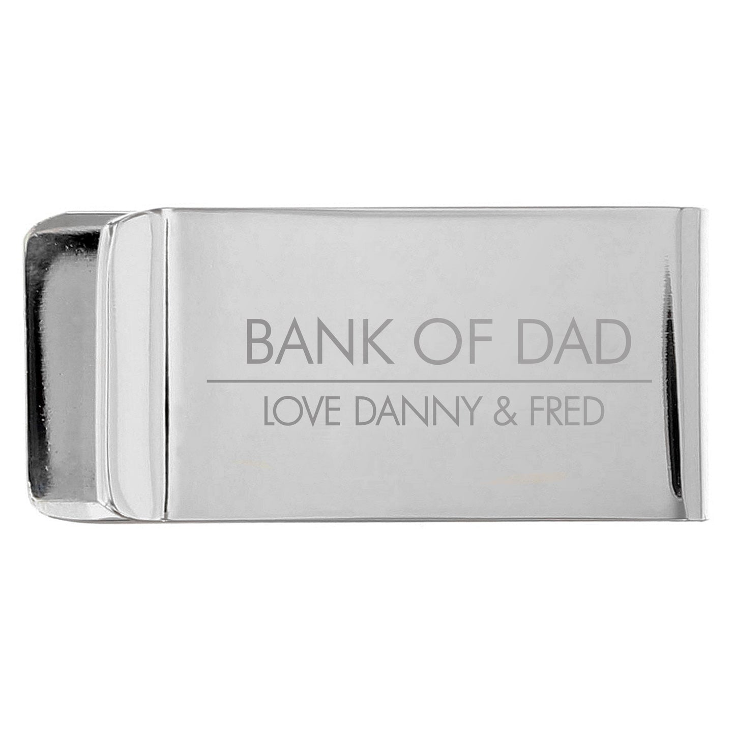 Personalised Classic Money Clip