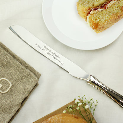 Personalised Modern Cake Knife