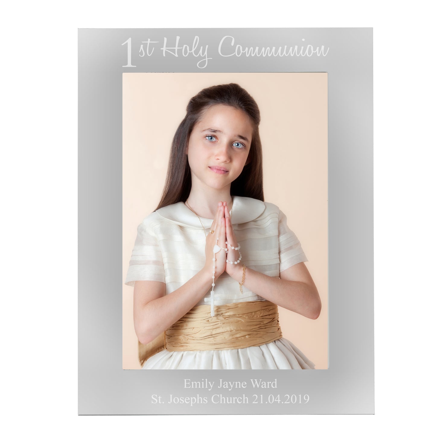 Personalised First Holy Communion 5x7 Photo Frame