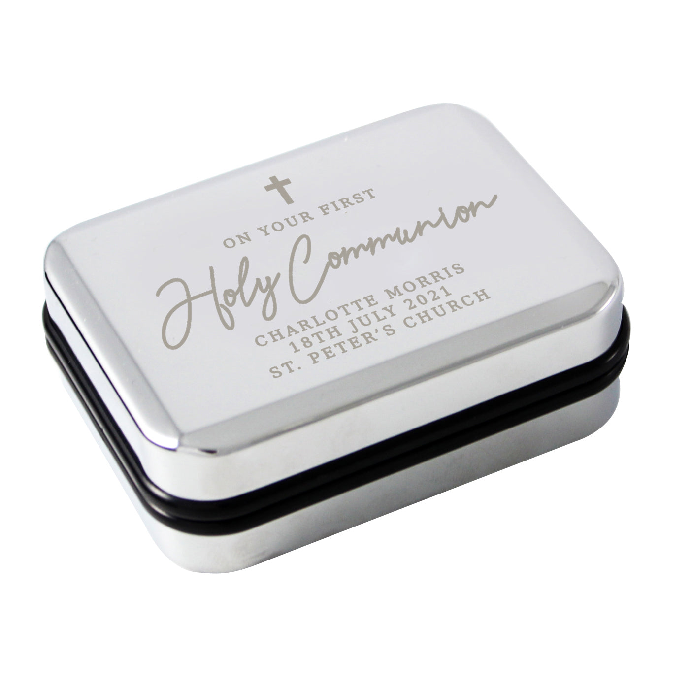 Personalised First Holy Communion Necklace Box