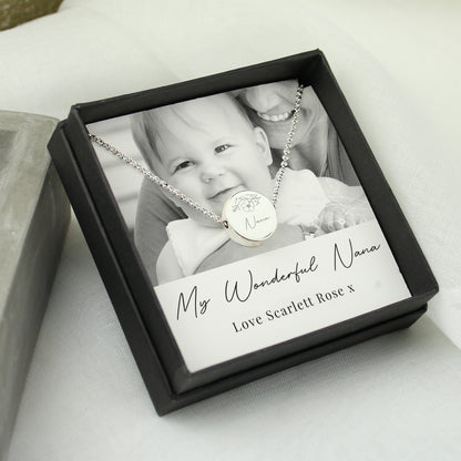 Personalised Photo Upload Necklace and Box