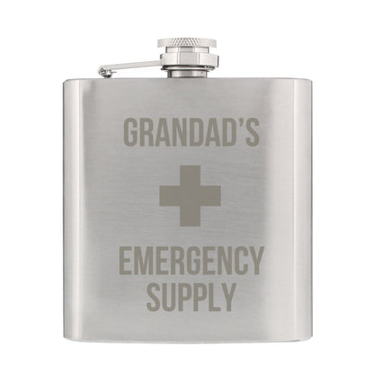 Personalised Emergency Supply Hip Flask