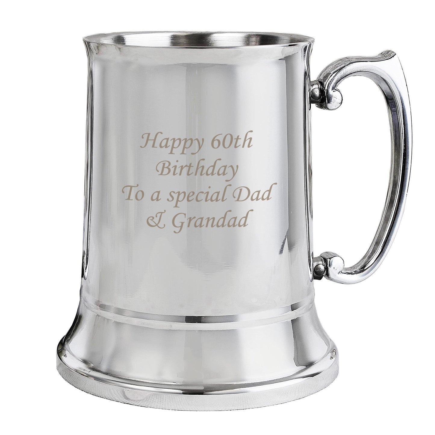 Personalised Stainless Steel Tankard