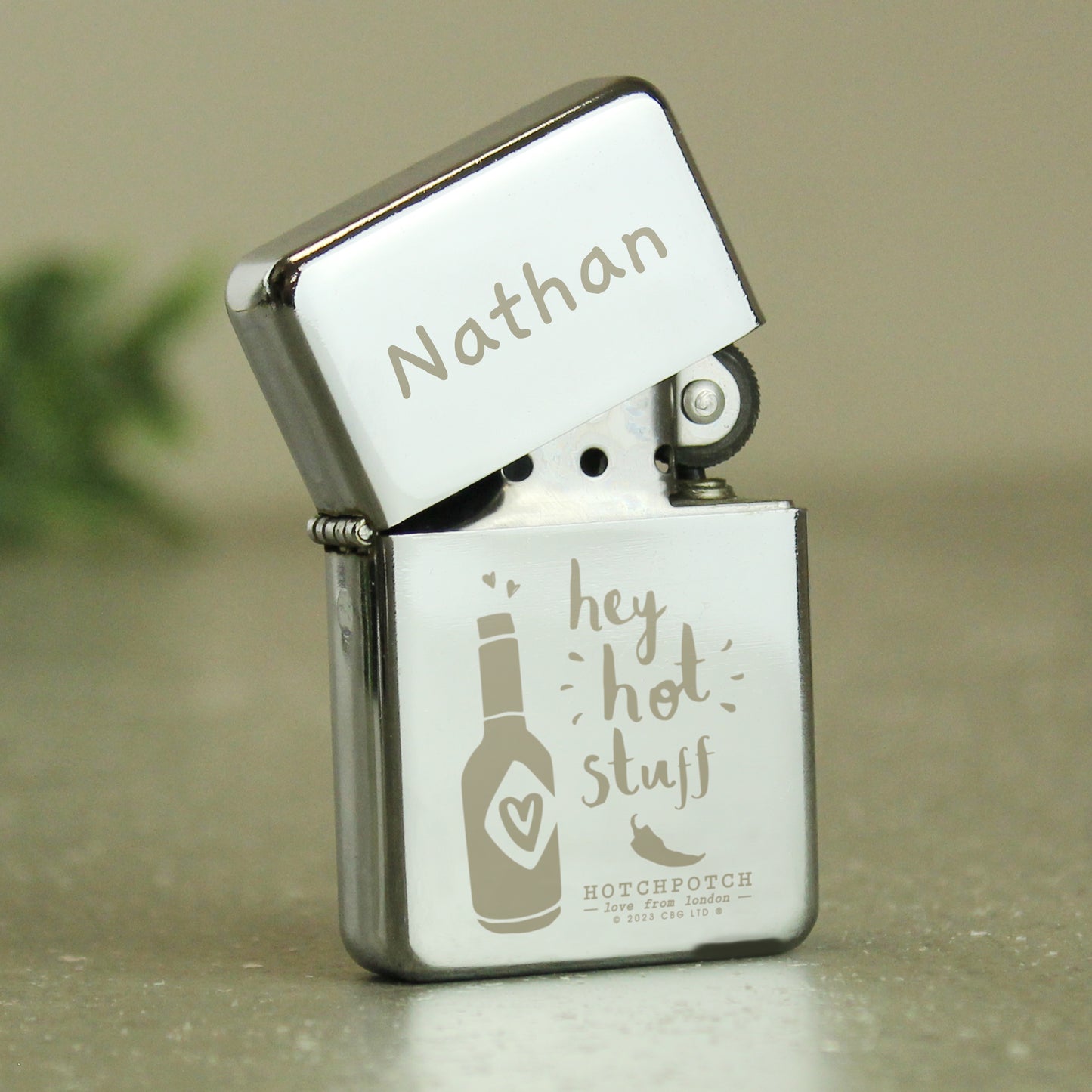 Personalised Hotchpotch Hot Stuff Lighter