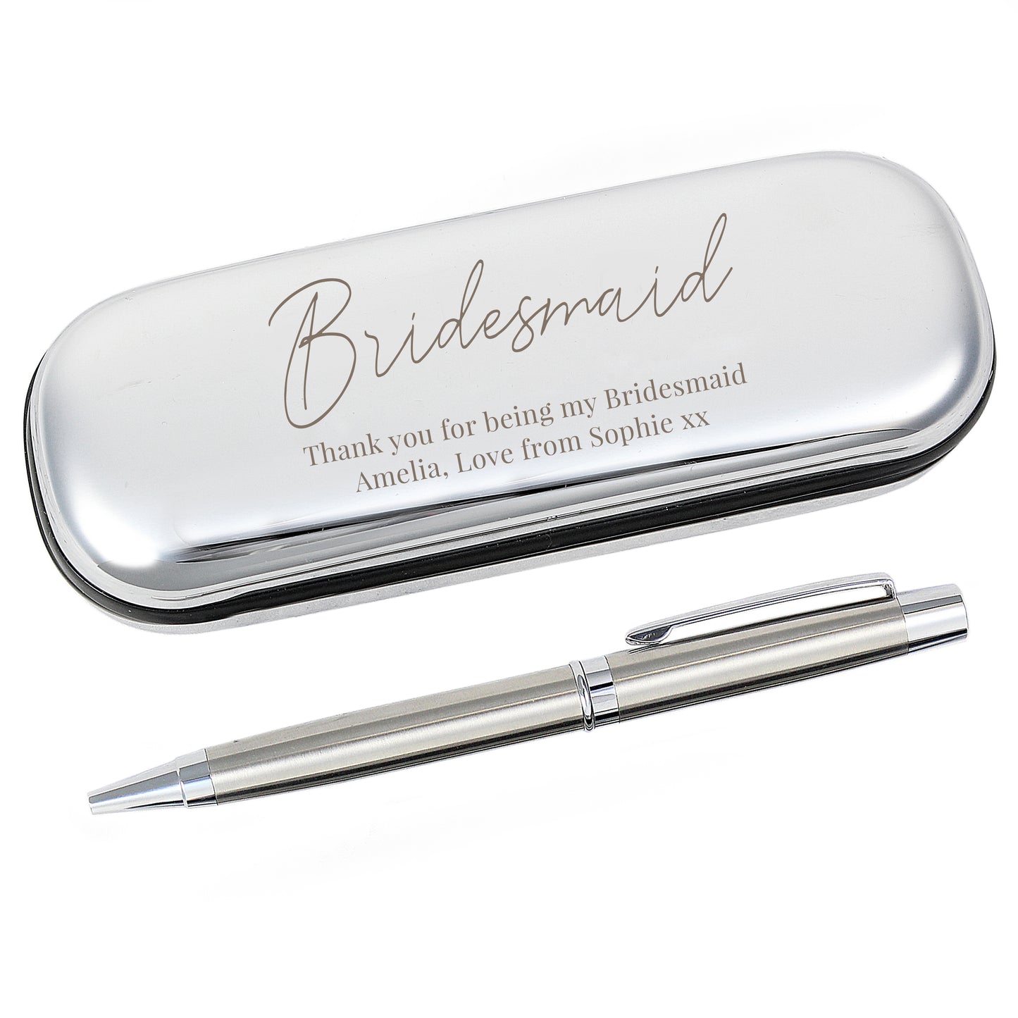 Personalised Free Text Pen and Box Set