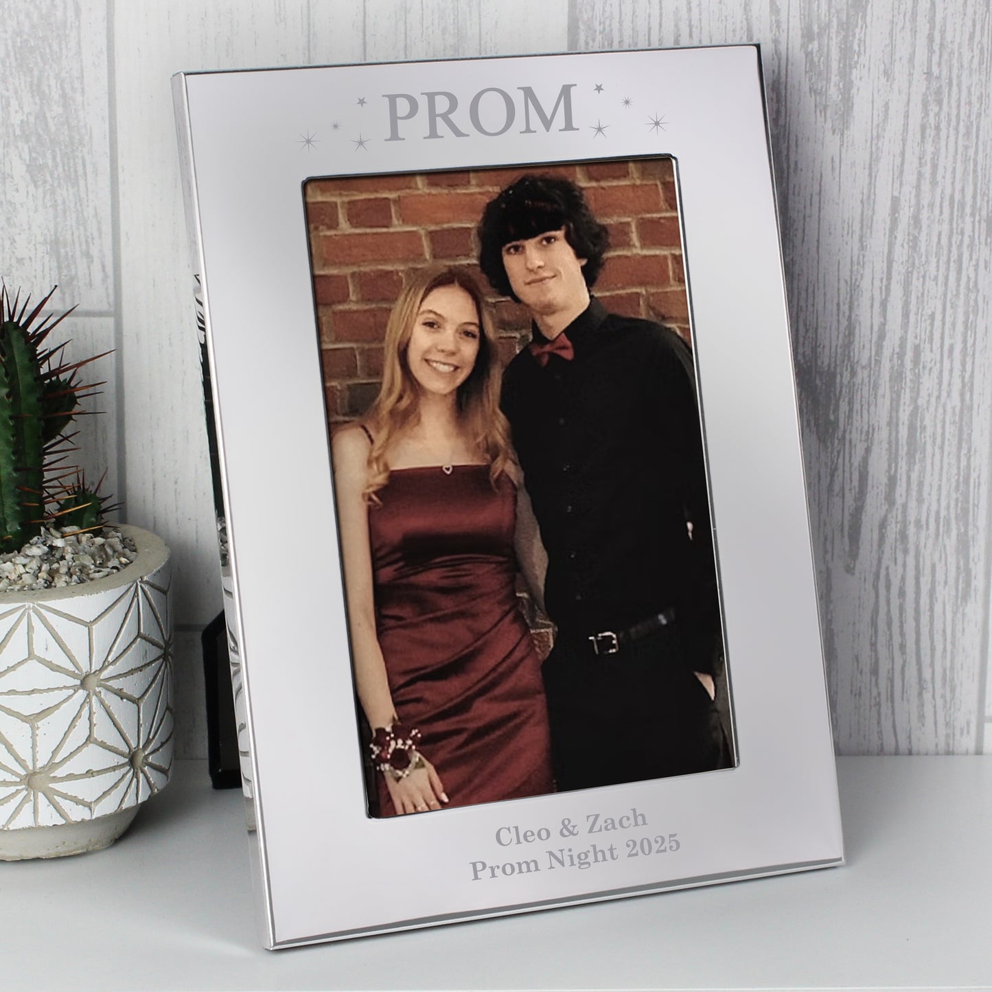 Personalised Prom Night 6x4 Silver Photo Frame