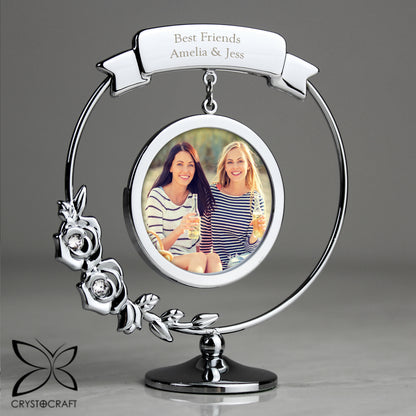 Personalised Crystocraft Photo Frame Ornament