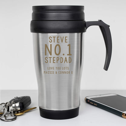 Personalised Free Text Travel Mug