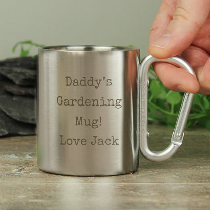 Personalised Free Text Metal Mug