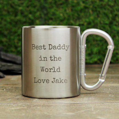 Personalised Free Text Metal Mug