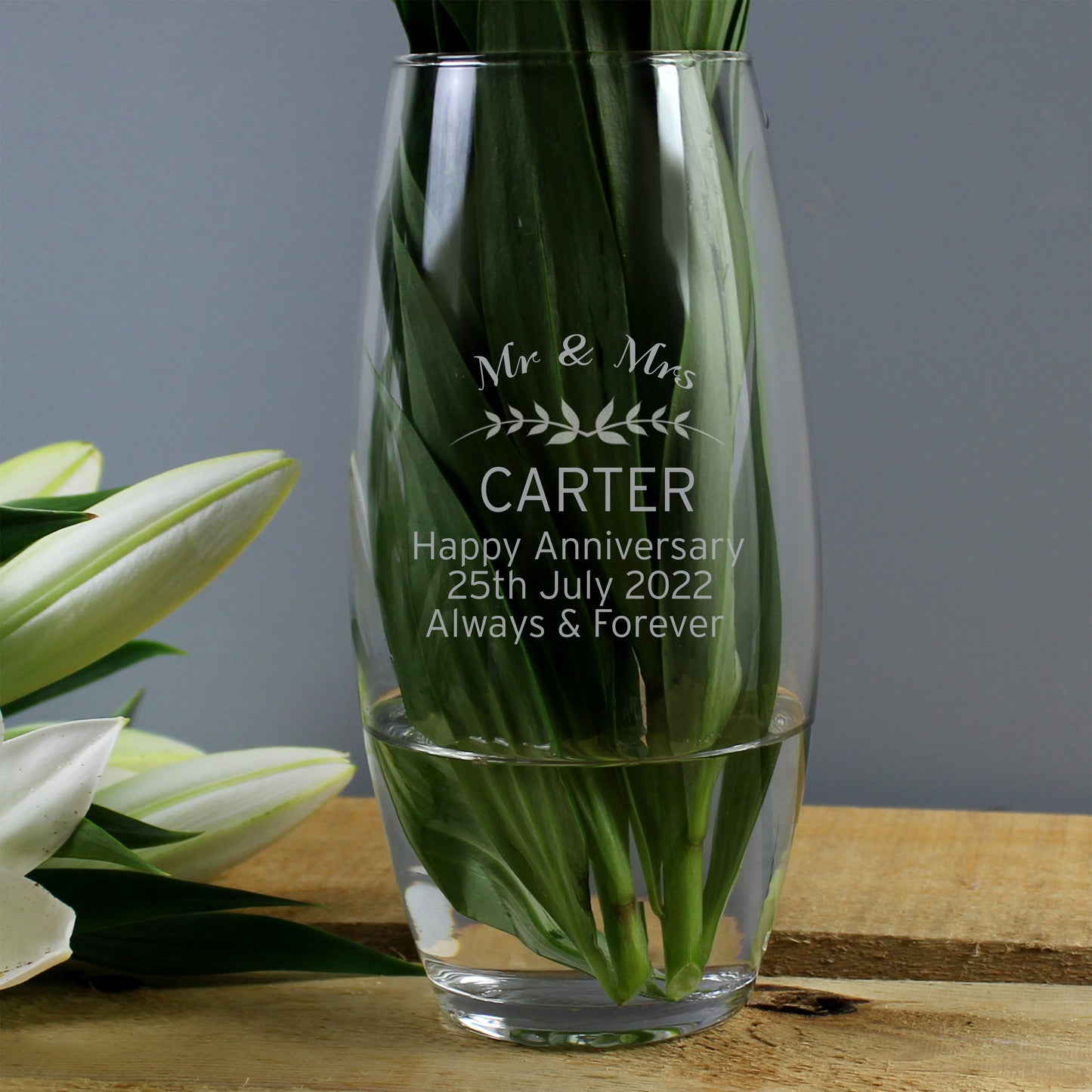 Personalised Classic Bullet Vase