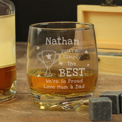 Personalised Simply The Best Tumbler