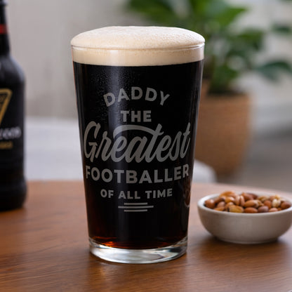 Personalised Greatest Pint Glass