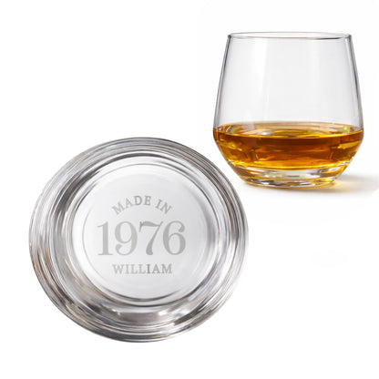 Personalised Base Engraved Made In Tumbler