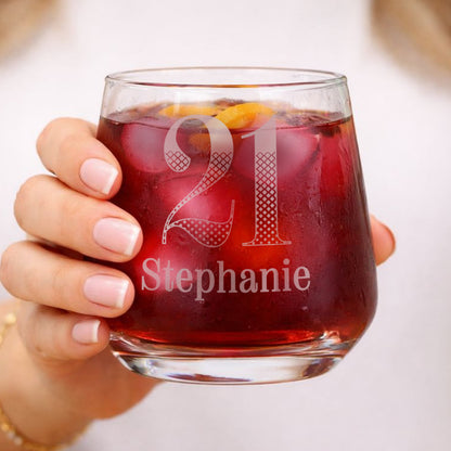 Personalised Big Age Tumbler