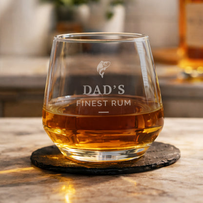 Personalised Fishing Motif Tumbler
