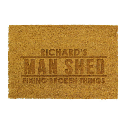 Personalised Bold Rectangle Indoor Doormat