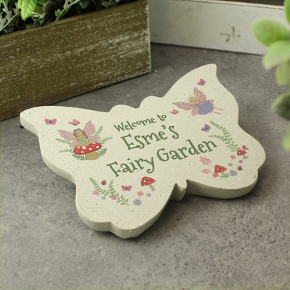 Personalised Fairy Garden Butterfly Ornament