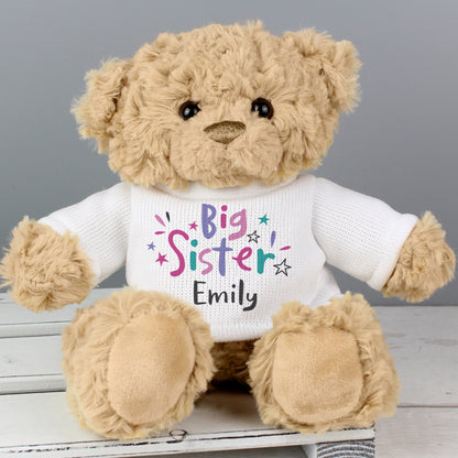 Personalised Big Sister Teddy Bear