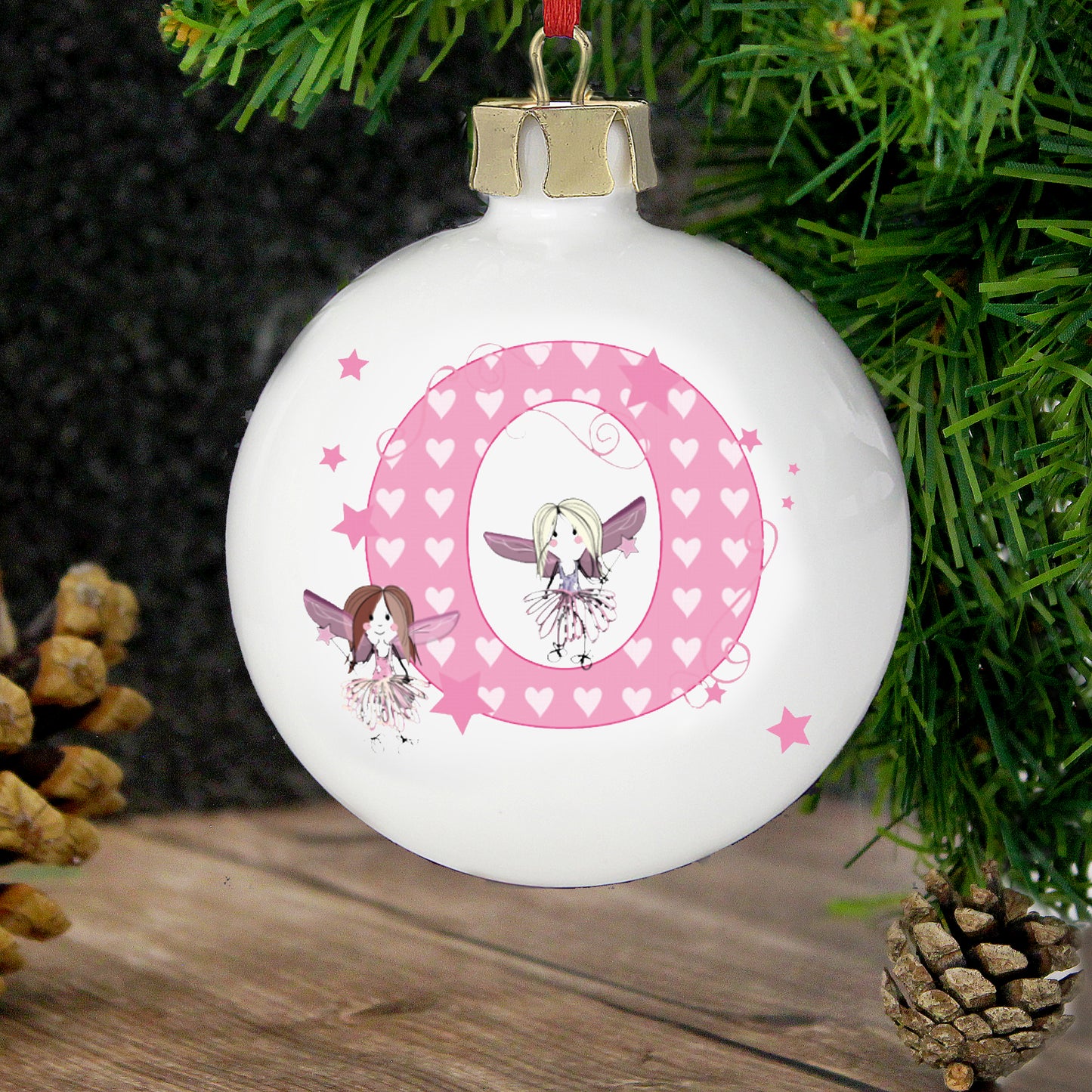 Personalised Fairy Bauble