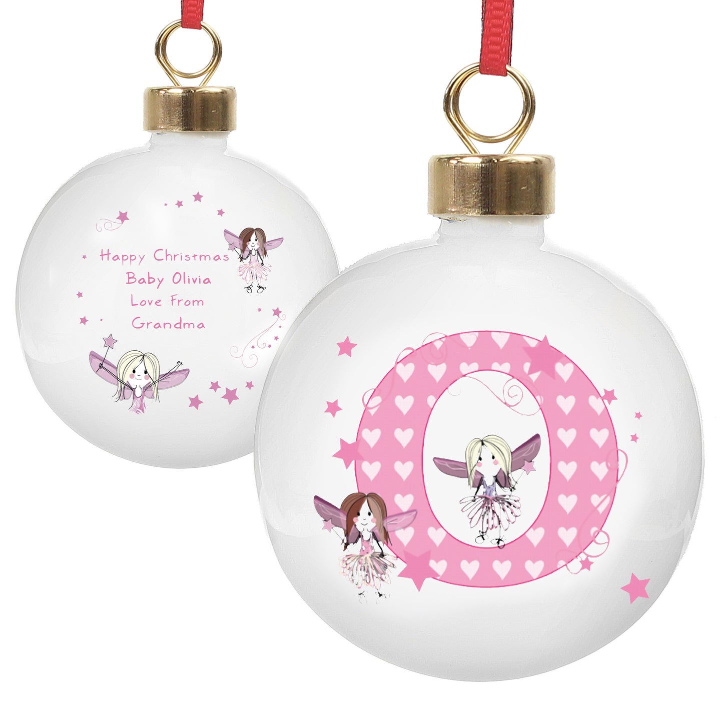 Personalised Fairy Bauble