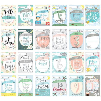 Personalised Puppy Cards: For Milestone Moments