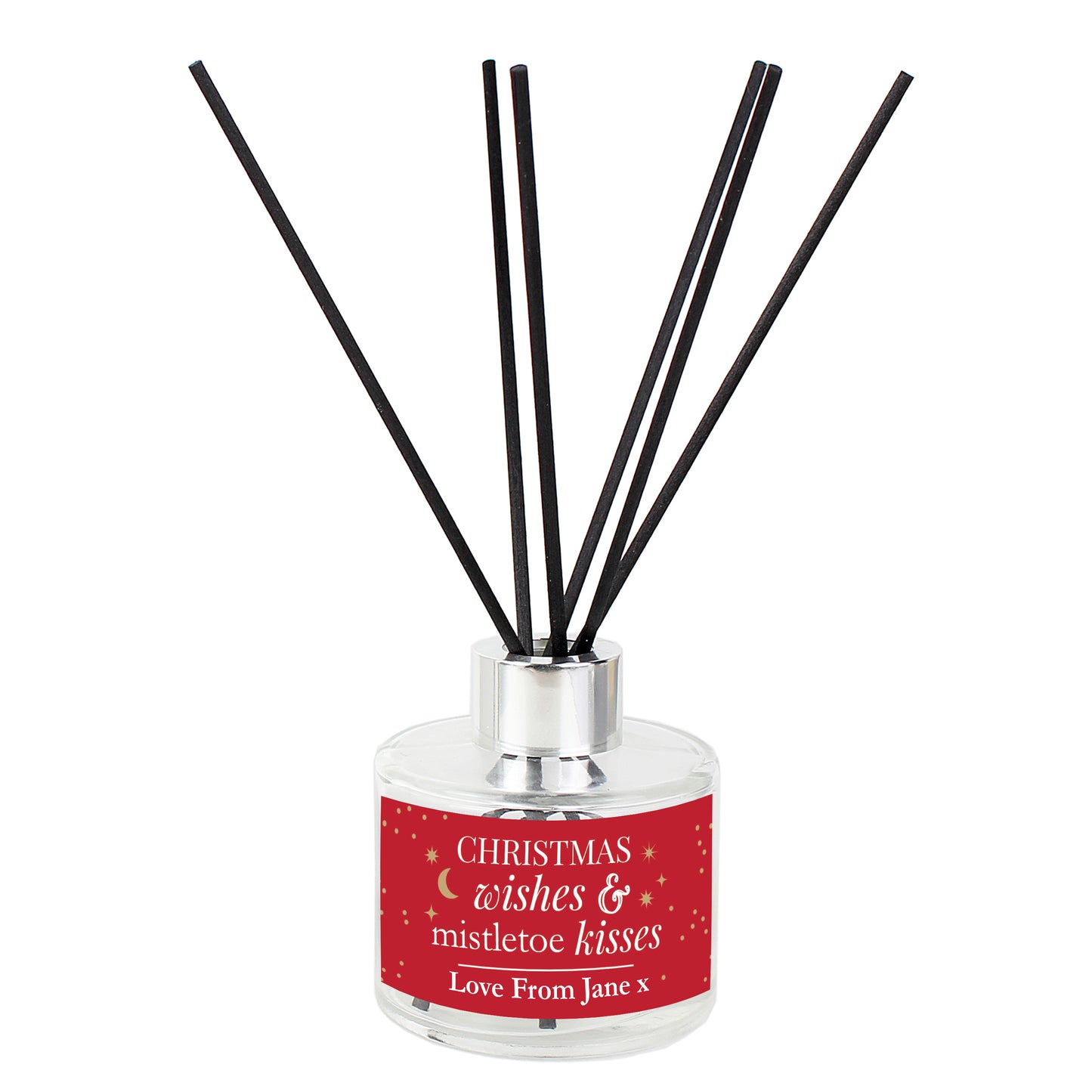 Â Personalised Christmas Wishes Reed Diffuser