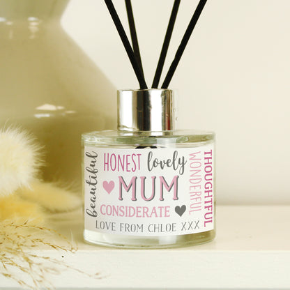 Personalised Mum Reed Diffuser