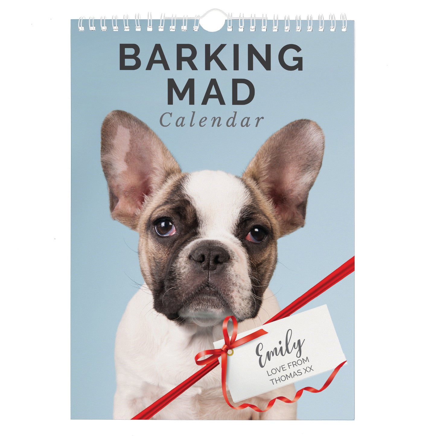 Personalised A4 Barking Mad Calendar